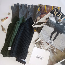 Carica l'immagine nel visualizzatore di Gallery, Guanto UN/PAIR Verde con terzo grigio scuro