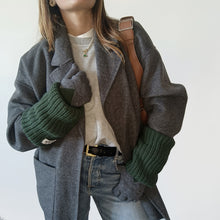 Carica l'immagine nel visualizzatore di Gallery, Guanto UN/PAIR Verde con terzo grigio scuro