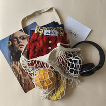 Carica l'immagine nel visualizzatore di Gallery, Boxerina pizzo rosso mattone e retro chambray blu scuro con tasche