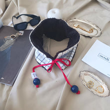 Carica l'immagine nel visualizzatore di Gallery, COLLO UN/PAIR QUADRATINI GIALLI MONTONCINO TESTA DI MORO