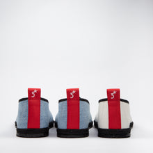 Carica l'immagine nel visualizzatore di Gallery, UN/PAIR celeste nastro nero