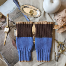 Carica l'immagine nel visualizzatore di Gallery, Manicotto UN/PAIR Azzurro Cioccolato Cammello
