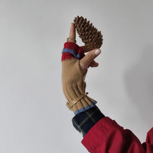Carica l'immagine nel visualizzatore di Gallery, Manicotto UN/PAIR Cammello Rosso Azzurro polvere
