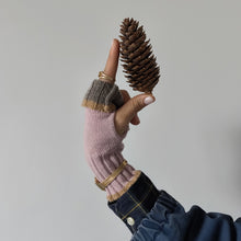 Carica l'immagine nel visualizzatore di Gallery, Manicotto UN/PAIR Rosa antico Tortora Cammello
