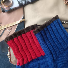 Carica l&#39;immagine nel visualizzatore di Gallery, Manicotto UN/PAIR Blu elettrico Rosso Caffè
