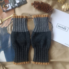Carica l&#39;immagine nel visualizzatore di Gallery, Manicotto UN/PAIR Grigio antracite Grigio medio Cammello

