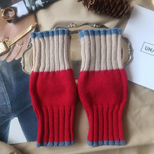 Carica l&#39;immagine nel visualizzatore di Gallery, Manicotto UN/PAIR Rosso Beige Azzurro polvere
