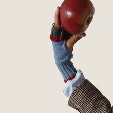 Carica l&#39;immagine nel visualizzatore di Gallery, Manicotto UN/PAIR Celeste Grigio medio Rosso

