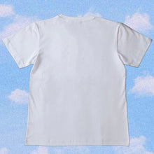 Load image into Gallery viewer, Yellow striped t-shirt in a frame
