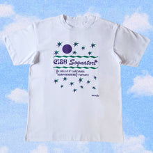 Load image into Gallery viewer, Purple and green t-shirt
