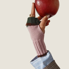 Carica l&#39;immagine nel visualizzatore di Gallery, Manicotto UN/PAIR Rosa antico Verde militare Cioccolato
