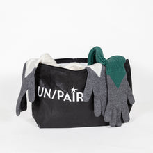 Load image into Gallery viewer, UN/PAIR Two white gloves and a third green glove
