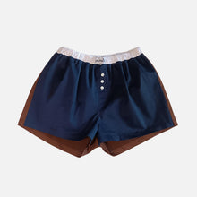 Load image into Gallery viewer, Blue and Hazelnut Shorts
