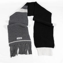 Load image into Gallery viewer, Scarf UN/PAIR Black Grey White
