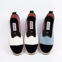 Carica l&#39;immagine nel visualizzatore di Gallery, UN/PAIR avorio nastro beige
